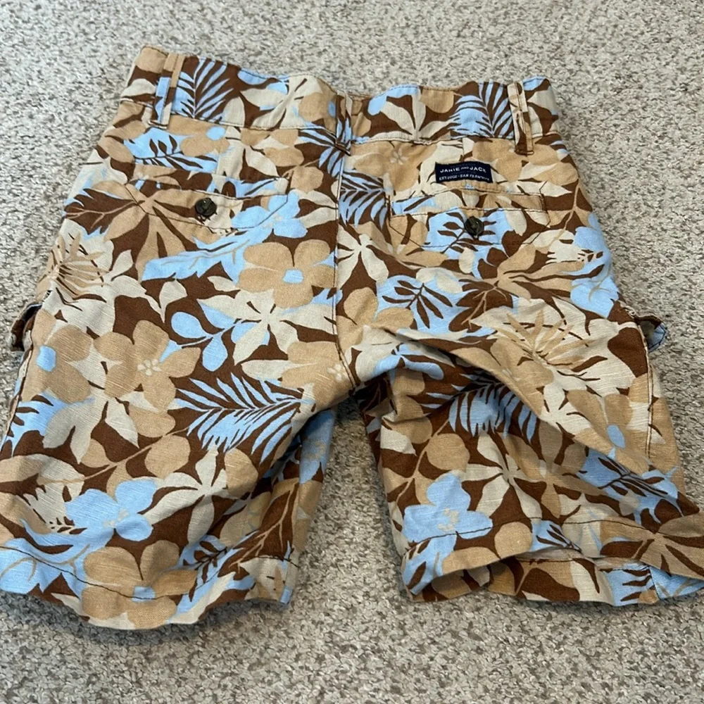 Janie & Jack Linen Cargo Short, 6 - Picture 7 of 8